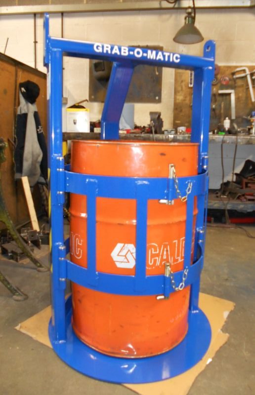GrabOMatic Drum Cage 750kg StClare Engineering
